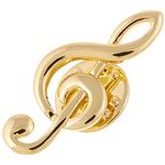 Rockys Pin Treble Clef Gold