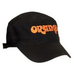 Orange Cadet Hat Black Orange Logo