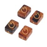 String Tie Ukulele Tiger Brown
