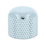 Harley Benton Parts Dome Knobs Plastic Chrom