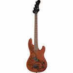 Luna Guitars Tattoo Short Scale Bass