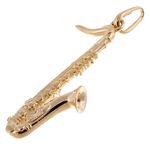 Rockys Pendant Saxophone Gold