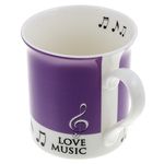Music Sales Mug Love Music Purple
