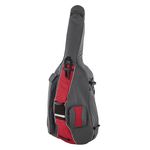 Petz Double Bass Bag 3/4 GR/RD