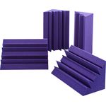 Auralex Acoustics Lenrd Bass Traps Purple