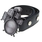 Rockys Belt Drum Set Black 75