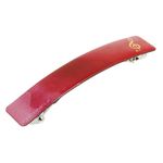 A-Gift-Republic Hair Clip Red G-Clef