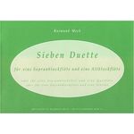 Meck Verlag Sieben Duette f.Sop/Altblock.