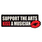 Bandshop Sticker Kiss A Musician