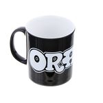 Orange Mug with White Logo