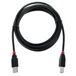 Lindy USB 2.0 Cable Typ A/B 3m BK