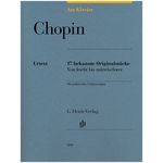 Henle Verlag Am Klavier Chopin