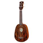 Luna Guitars Uke Tribal Pineapple