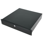 Flyht Pro Rack Drawer 19" 2HE w. Padlock