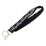 A-Gift-Republic Lanyard Keyring Black