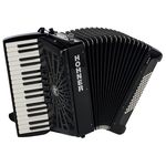 Hohner Bravo III 72 Black silent key