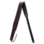 Taylor Basketweave Strap Dark Brown