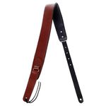Taylor Badge Guitar Strap Brown