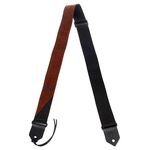 Taylor Suede/Poly Guitar Strap Brown
