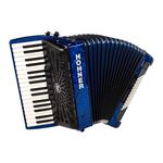 Hohner Bravo III 72 Blue silent key
