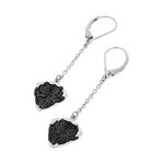 Rockys Drop Earring Black Widow