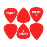 Pickboy Felt Raindrop Red Soft Pick S
