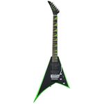 Jackson RRX24 Black wNeon Green Bevels