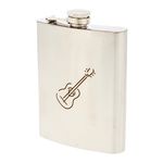 Art of Music Hip Flask Guitar