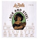La Bella 710-12L Silk & Steel L