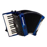 Hohner Bravo II 48 Blue silent key