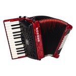 Hohner Bravo II 48 Red silent key