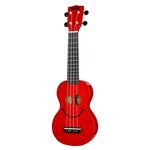 Mahalo Smiley Ukulele Red