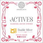 Knobloch Strings Double Silver Carbon CX 300KAC