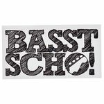 Bandshop Sticker Basst Scho !