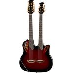 Ovation Elite Double Neck CSE225-RRB