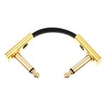 Rockboard Flat Patch Cable Gold 5 cm