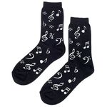 Music Sales Pair of Socks Woman Notes