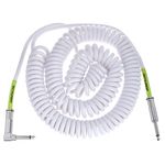 Ernie Ball Spiral Instrument Cable White