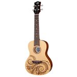 Luna Guitars Ukulele Concert Tattoo Spruce