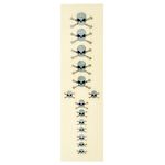 Jockomo Skull Sticker White Pearl