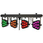 Stairville Crazy Par Bundle 4 8x5W RGBWAP