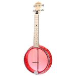 Gold Tone Little GEM Banjo Uke Ruby Red