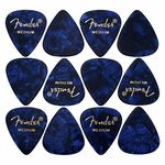 Fender Blue Moto Pick Medium
