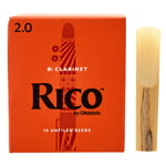 DAddario Woodwinds Rico Bb- Clarinet 2 Boehm