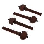 Berdani Violin Pegs Dark Boxwood EN/BK