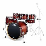 DW PDP CM7 Rock Satin Tobacco B.