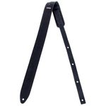 Richter Waxy Suede BK Ukulele Strap