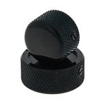 Allparts Stacked Pot Knob Set BK