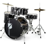 Millenium Focus 22 Drum Set Black
