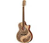 Luna Guitars Henna Paradise A/E Spruce